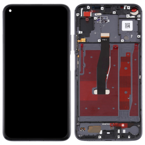 Écran LCD et numériseur complet avec cadre pour Huawei Honor 20 (noir) SH279B165-06