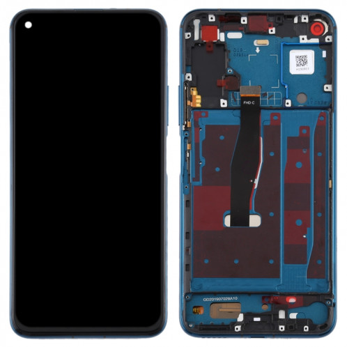 Écran LCD et numériseur complet avec cadre pour Huawei Honor 20 Pro (bleu) SH280L1333-06
