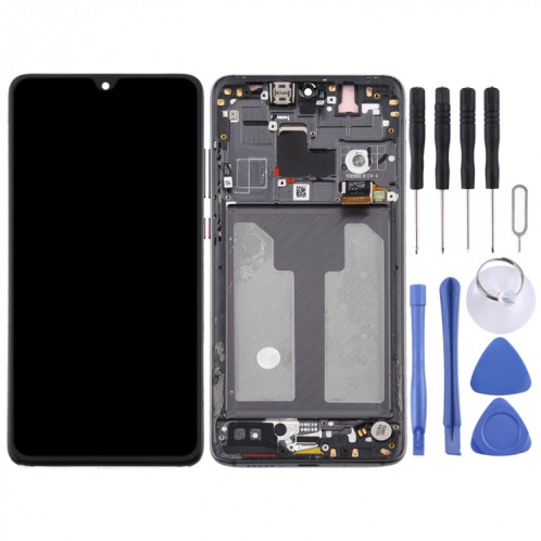 Écran LCD et numériseur complet avec cadre pour Huawei Mate 20 (noir) SH281B824-06