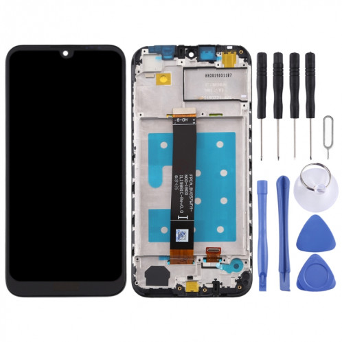 Écran LCD et numériseur complet avec cadre pour Huawei Honor 8S (noir) SH283B407-06