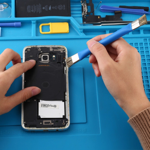 Anti-statique brosse dure nettoyer la poussière outils téléphone portable carte mère PCB BGA outils de réparation SH53231300-06