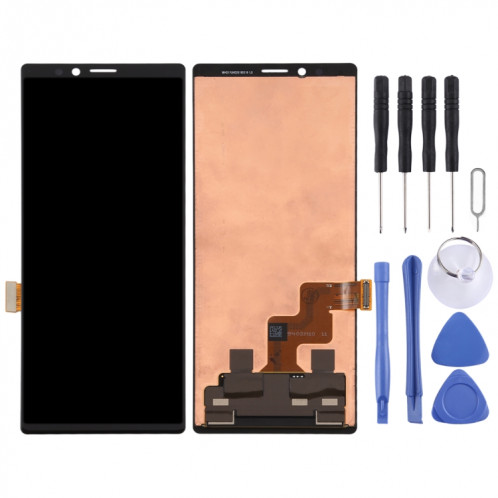 Écran LCD OLED d'origine pour Sony Xperia 1 avec assemblage complet du numériseur (noir) SH326B1673-06