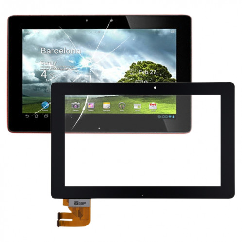 Écran tactile pour ASUS TF300 69.10I21.G03 (noir) SH348B1352-05