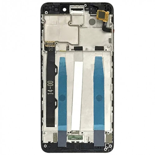 Écran LCD et numériseur complet avec cadre pour Lenovo K6 Power (noir) SH358B91-07