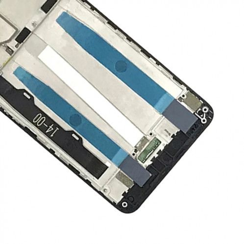 Écran LCD et numériseur complet avec cadre pour Lenovo K6 Power (noir) SH358B91-07