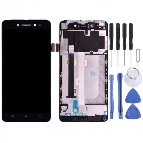 Écran LCD OEM pour Lenovo S90 S90-T S90-U S90-A Assemblage complet du numériseur avec cadre (Noir) SH362B825-06