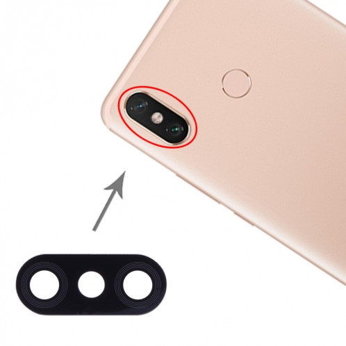 Pour vivo U3x 10pcs objectif de caméra arrière SH53751835-05