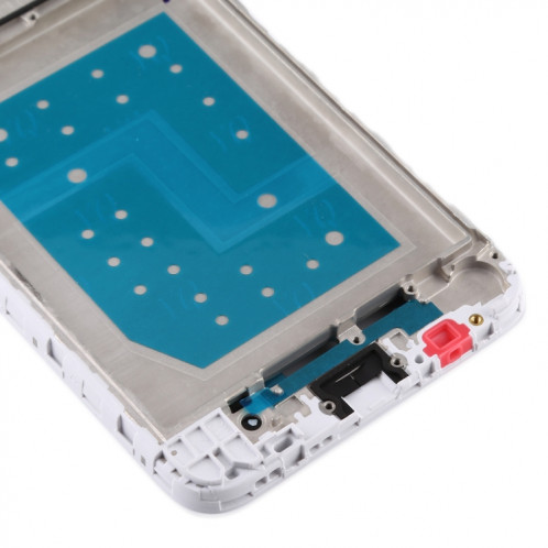 Boîtier avant LCD Frame Bezel Plate pour Huawei Honor Play 7 (blanc) SH392W1867-06