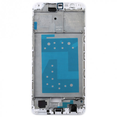 Boîtier avant LCD Frame Bezel Plate pour Huawei Honor 7X (blanc) SH393W926-06