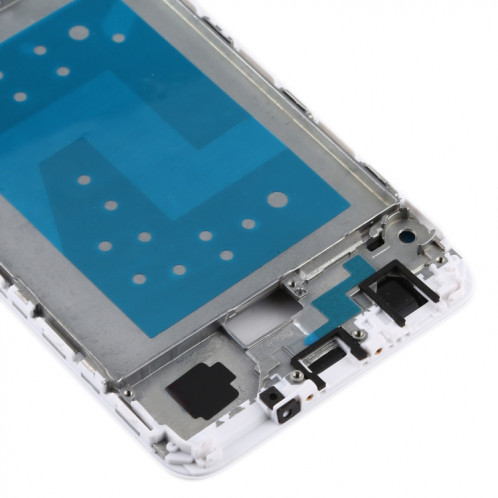 Boîtier avant LCD Frame Bezel Plate pour Huawei Honor 7X (blanc) SH393W926-06