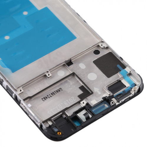 Boîtier avant LCD Frame Bezel Plate pour Huawei Honor 7A (noir) SH394B1164-06
