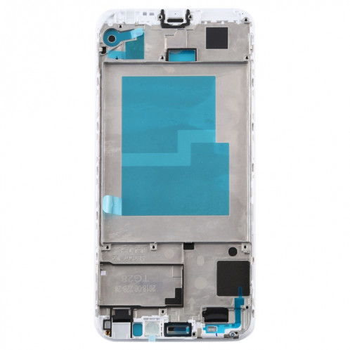 Boîtier avant LCD Frame Bezel Plate pour Huawei Honor 7A (blanc) SH394W466-06