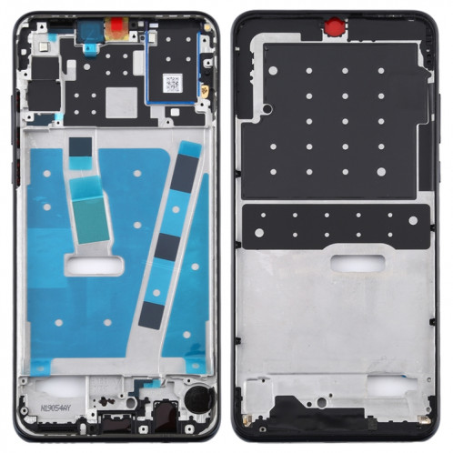 Plaque de lunette du cadre central avec touches latérales pour Huawei Nova 4e (noir) SH395B649-06