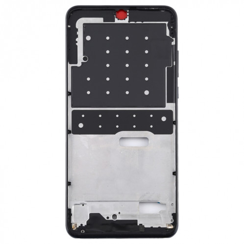 Plaque de lunette du cadre central avec touches latérales pour Huawei Nova 4e (noir) SH395B649-06