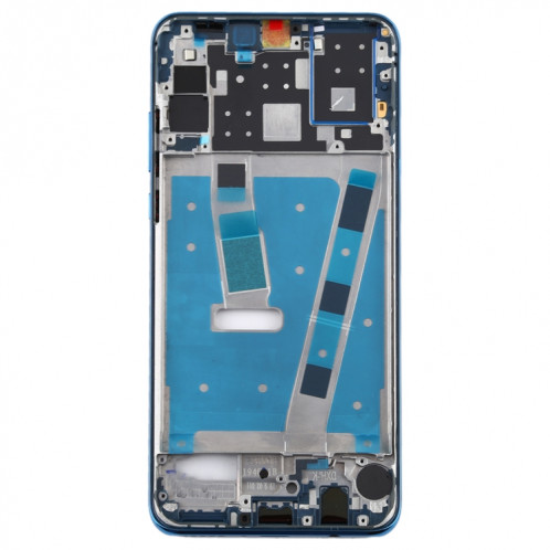 Plaque de lunette du cadre central avec touches latérales pour Huawei Nova 4e (bleu) SH395L221-06