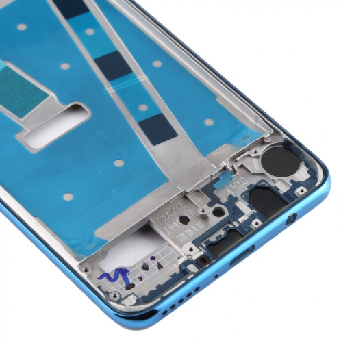 Plaque de lunette du cadre central avec touches latérales pour Huawei Nova 4e (bleu) SH395L221-06