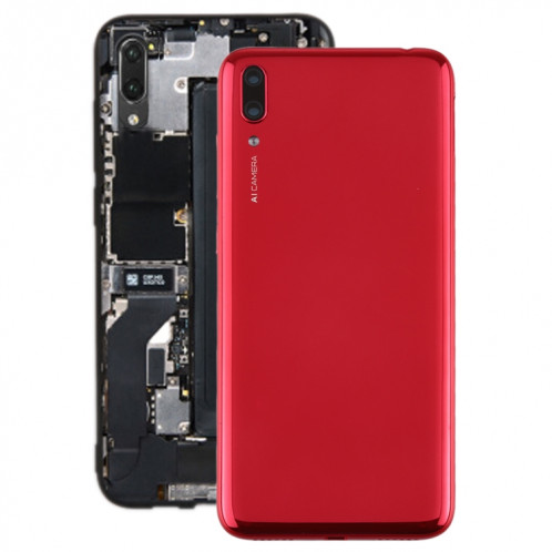 Cache arrière de batterie pour Huawei Enjoy 9 (rouge) SH98RL1081-06