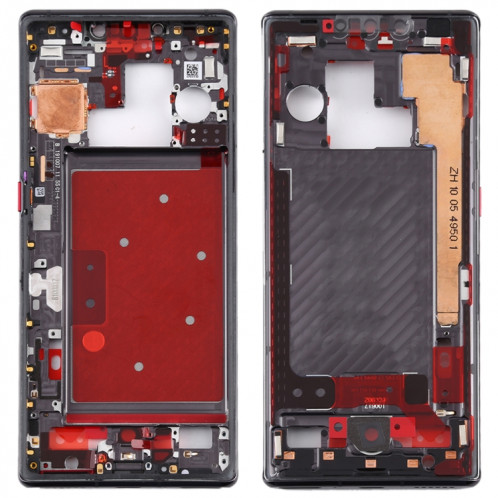 Plaque de cadre centrale d'origine pour Huawei Mate 30 Pro (noir) SH399B1016-06