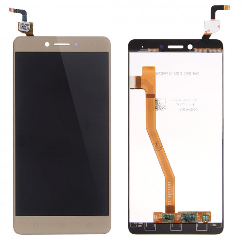 iPartsBuy Lenovo K6 Note Écran LCD + écran tactile Digitizer Assemblée (or) SI410J622-06