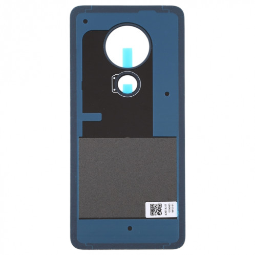 Cache arrière de la batterie pour Nokia 7.2 / 6.2 TA-1196 / TA-1198 / TA-1200 / TA-1187 / TA-1201 (noir givré) SH2BHL1721-06