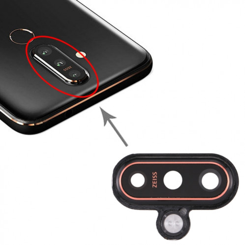 Cache d'objectif pour Nokia X71 (or rose) SH436B1757-05