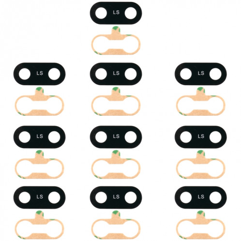 Lentille de Caméra Arrière 10 PCS pour Huawei Y5 (2019) SH54431232-05