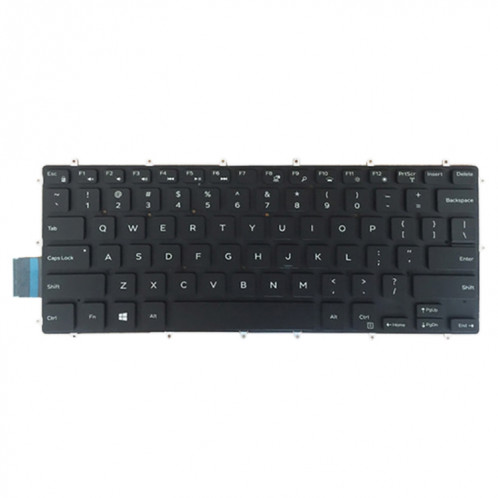 Clavier version américaine avec rétroéclairage du clavier pour DELL Inspiron 13 5368 5378 5578 7368 7378 SH54521107-03