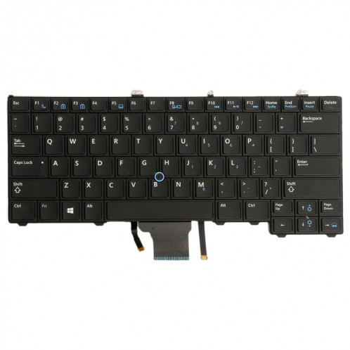 Clavier Version US avec rétro-éclairage du clavier pour DELL latitude 12 7000 E7240 E7440 E7420 SH54541370-04