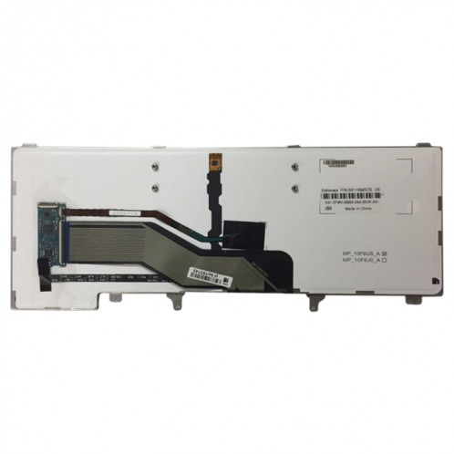 Clavier version américaine avec rétroéclairage du clavier pour Dell Latitude E6420 E6320 E6430 E5420 E5430 E6430s SH54551636-04