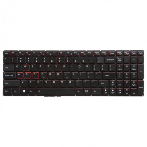 Clavier Version américaine avec rétro-éclairage du clavier pour Lenovo Ideapad Y700 Y700-15 Y700-15ISK Y700-15ACZ Y700-17ISK Y700-15ISE SH54701403-05
