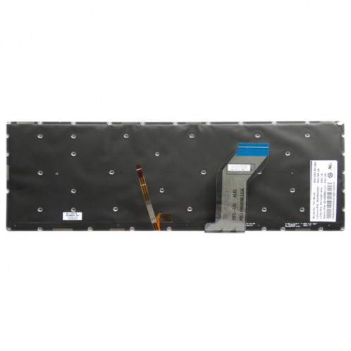 Clavier Version américaine avec rétro-éclairage du clavier pour Lenovo Ideapad Y700 Y700-15 Y700-15ISK Y700-15ACZ Y700-17ISK Y700-15ISE SH54701403-05