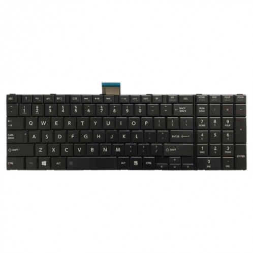 Clavier Version américaine pour Toshiba Satellite C50D C50-A C50-A506 C50D-A C55T-A C55-A C55D-A SH54721443-04