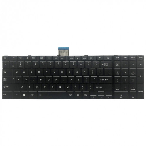 Clavier Version américaine pour Toshiba Satellite C850 C850D C855 C855D L850 L850D L855 L855D L870 L870D SH5475794-04