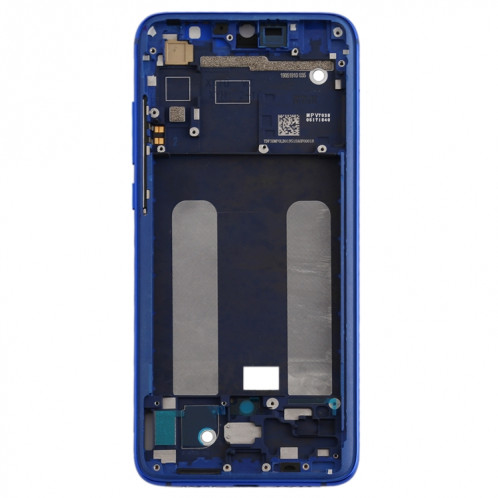 Boîtier avant LCD Frame Bezel Plate pour Xiaomi Mi CC9 / 9 Lite (Bleu) SH505L1663-06