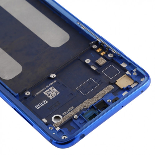 Boîtier avant LCD Frame Bezel Plate pour Xiaomi Mi CC9 / 9 Lite (Bleu) SH505L1663-06