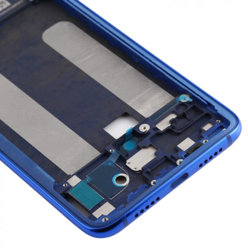 Boîtier avant LCD Frame Bezel Plate pour Xiaomi Mi CC9 / 9 Lite (Bleu) SH505L1663-06