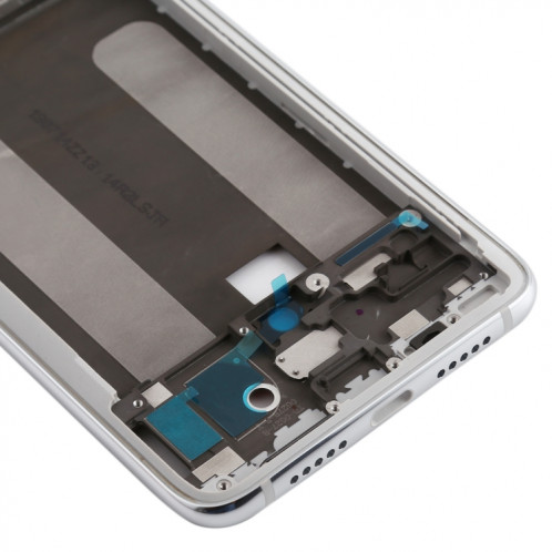 Boîtier avant LCD Frame Bezel Plate pour Xiaomi Mi CC9 / 9 Lite (Silver) SH505S1012-06