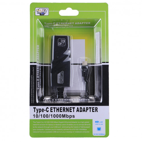 Adaptateur réseau RJ45 Gigabit Ethernet RJ45 de 15 cm vers USB / C S15541154-08