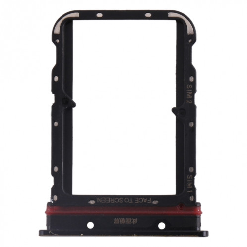 Plateau pour carte SIM + Plateau pour carte SIM pour Xiaomi Mi CC9 Pro (Noir) SH556B797-05