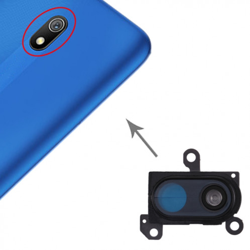 Cache d'objectif pour Xiaomi Redmi 8A (noir) SH559B1493-05