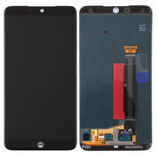 Écran LCD et numériseur Assemblée complète pour Meizu 15 (Noir) SH568B630-06