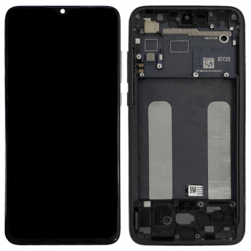 Écran LCD d'origine et numériseur complet avec cadre pour Xiaomi Mi CC9 (noir) SH577B1143-05