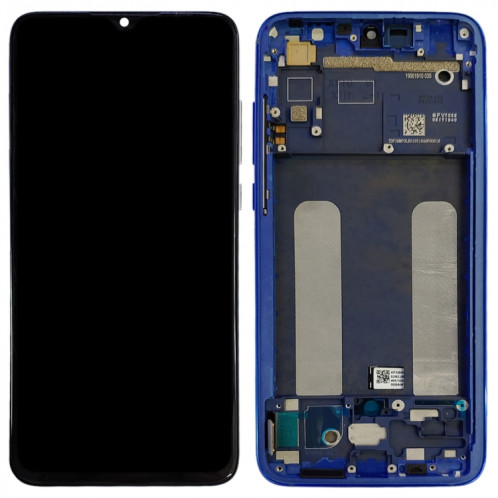 Écran LCD d'origine et numériseur complet avec cadre pour Xiaomi Mi CC9 (bleu) SH577L445-05