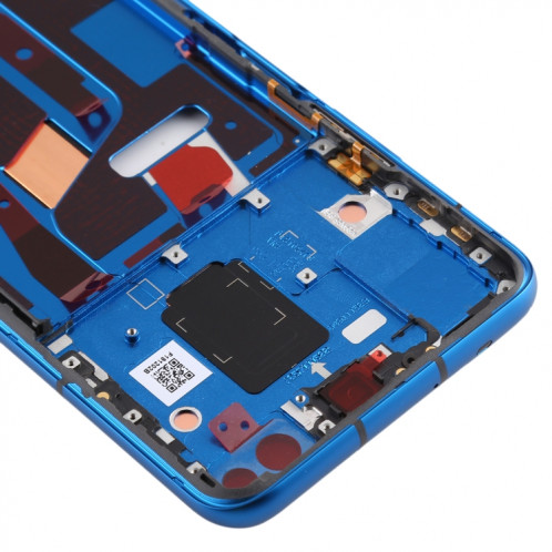 Plaque de cadre intermédiaire d'origine pour Huawei Honor V30 (bleu) SH583L1427-06