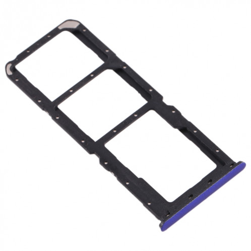 Plateau de carte SIM + plateau de carte SIM + plateau de carte Micro SD pour OPPO Realme X2 (violet) SH631P1529-05