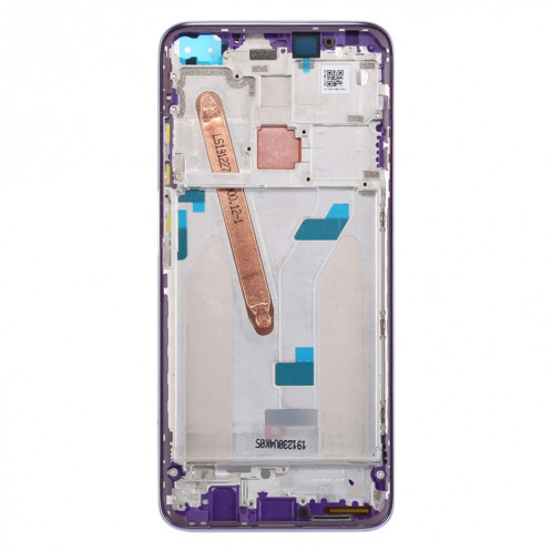 Boîtier avant plaque de cadre LCD pour Xiaomi Redmi K30 5G (violet) SH682P1691-06
