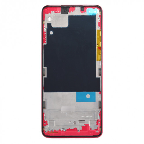 Boîtier avant plaque de lunette de cadre LCD pour Xiaomi Redmi K30 5G (rouge) SH682R997-06