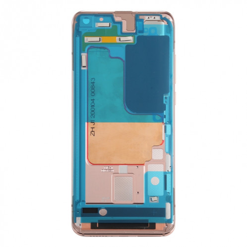 Boîtier avant plaque de lunette de cadre LCD pour Xiaomi Mi 10 5G / Mi 10 Pro 5G (or) SH683J1200-06