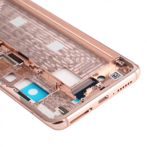 Boîtier avant plaque de lunette de cadre LCD pour Xiaomi Mi 10 5G / Mi 10 Pro 5G (or) SH683J1200-06