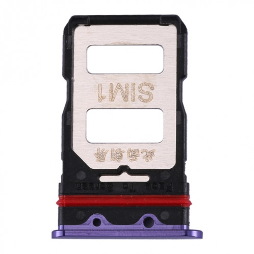 Plateau pour Carte SIM + Plateau pour Carte SIM pour Xiaomi Redmi K30 Pro (Violet) SH684P1008-05